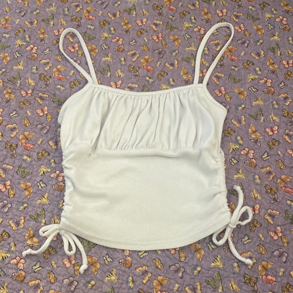 Tilly’s White Tie Tank Top